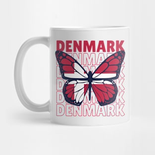 I Love Denmark // Danish Flag // Danish Pride Mug